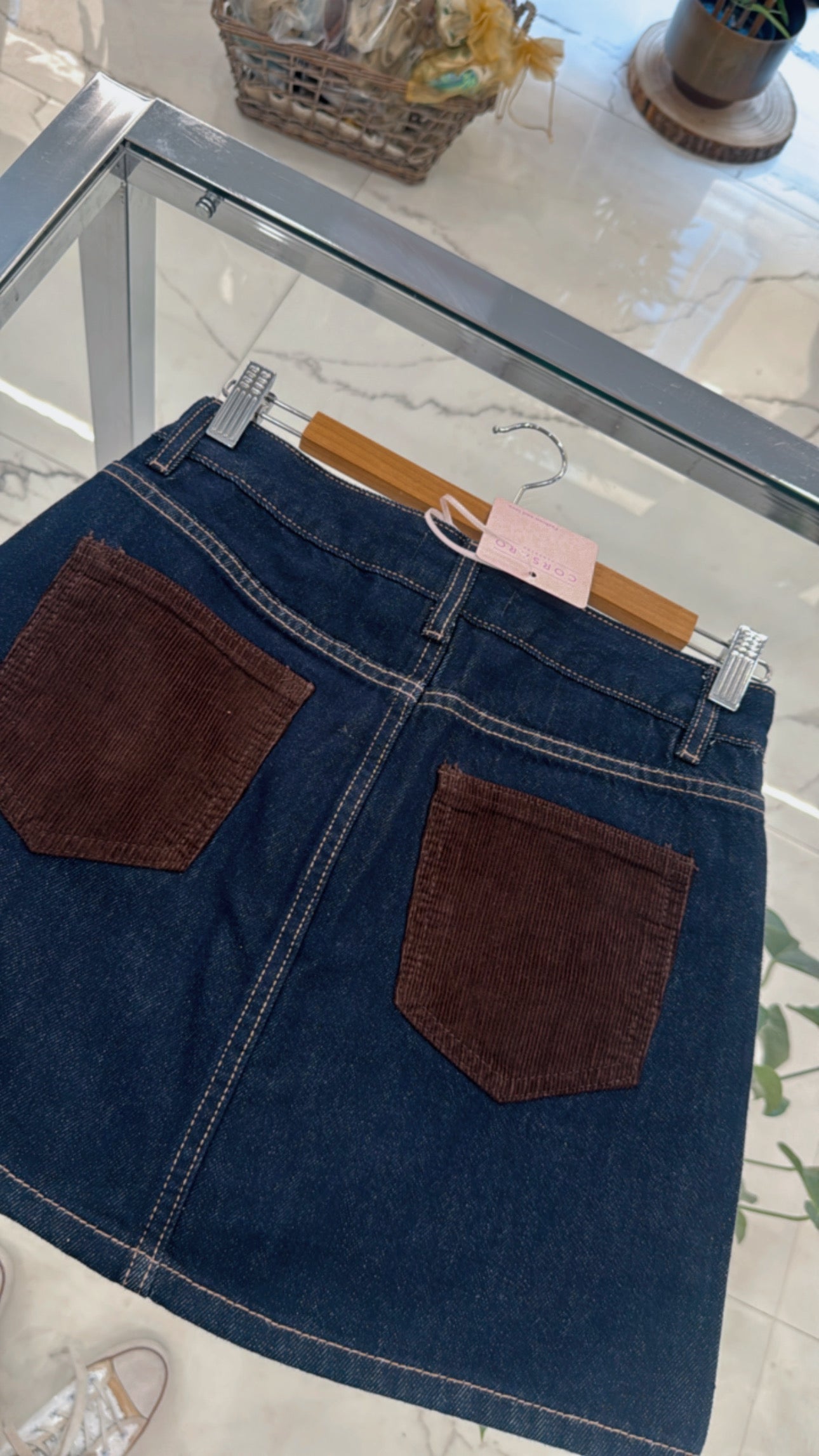Mini denim Corsaro