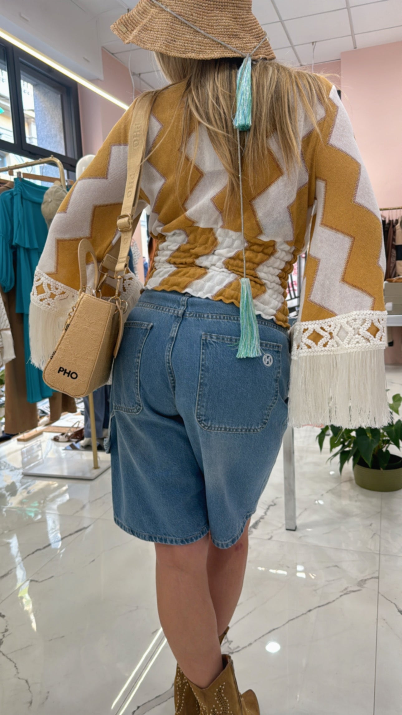 Bermuda jeans Haveone