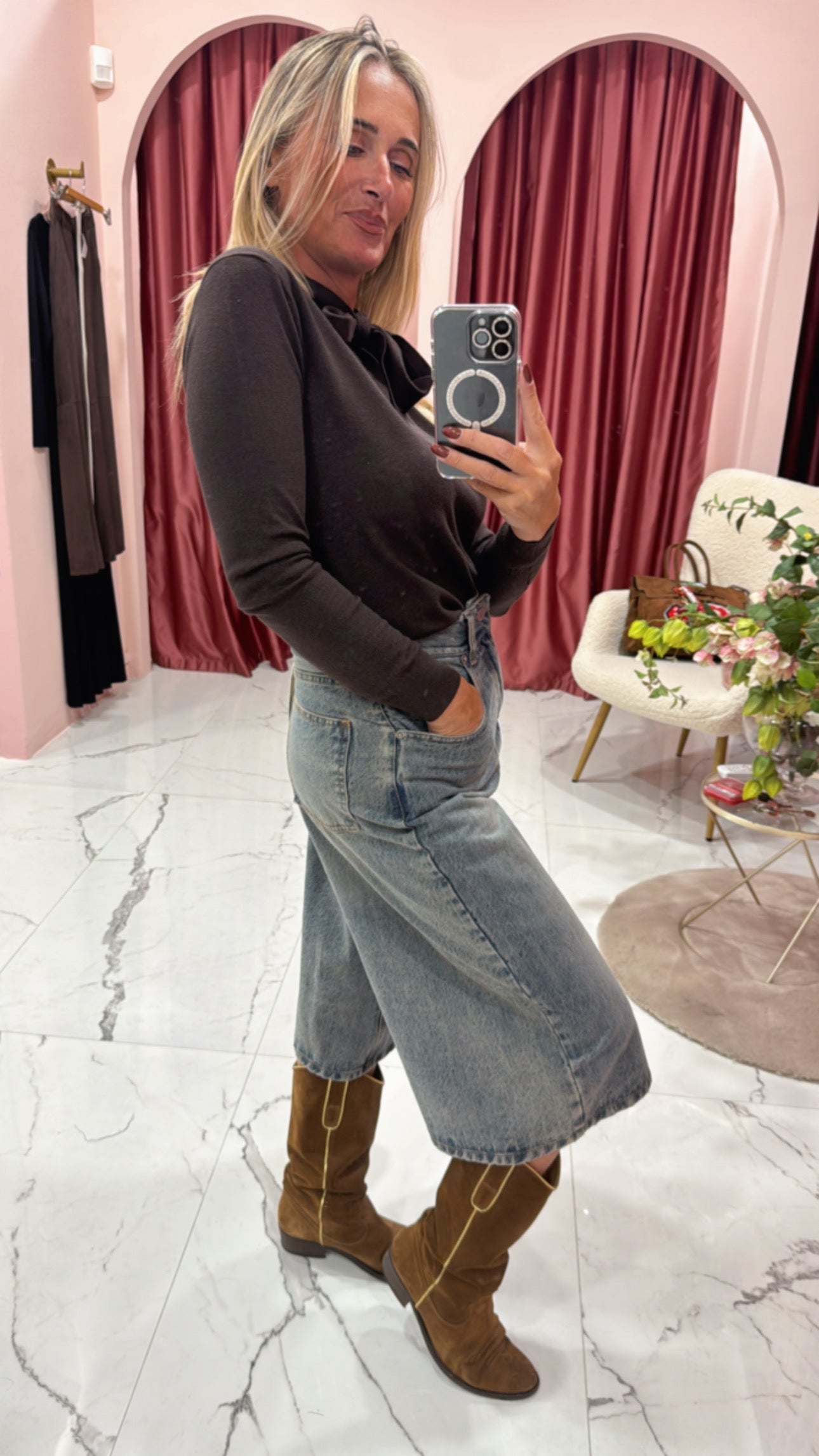 Bermuda jeans Philia