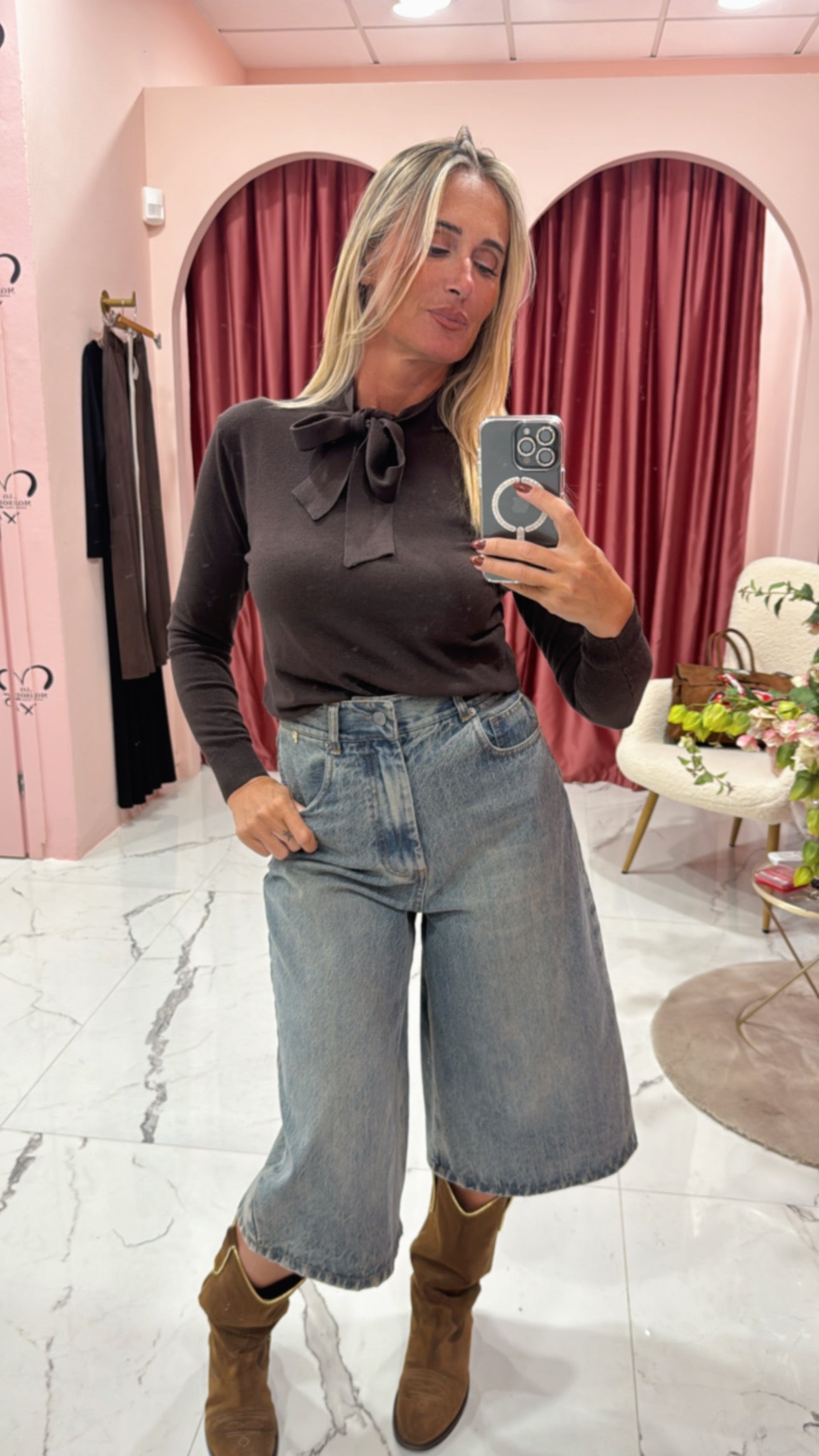 Bermuda jeans Philia