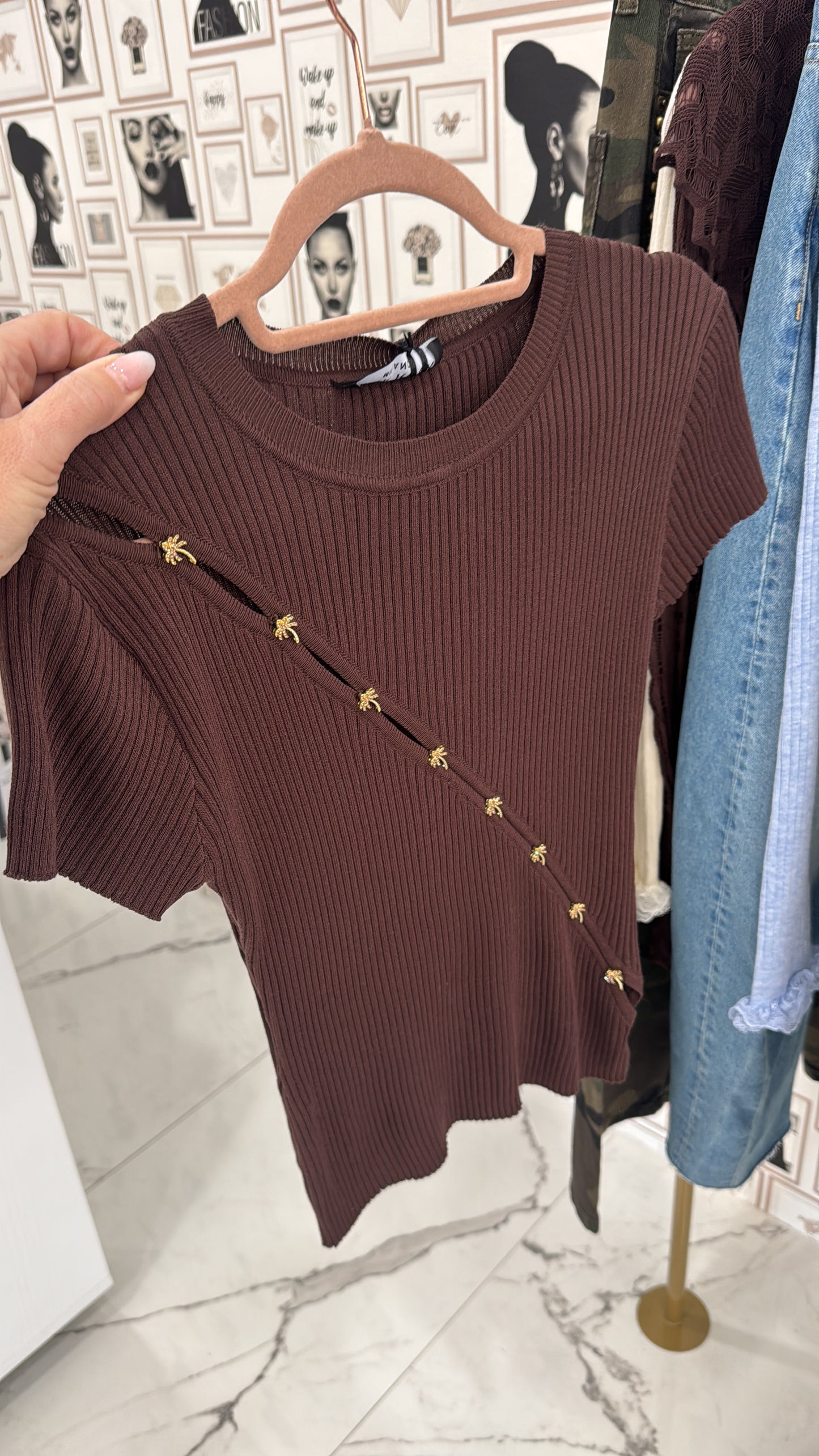 T shirt cotone Anna Rock
