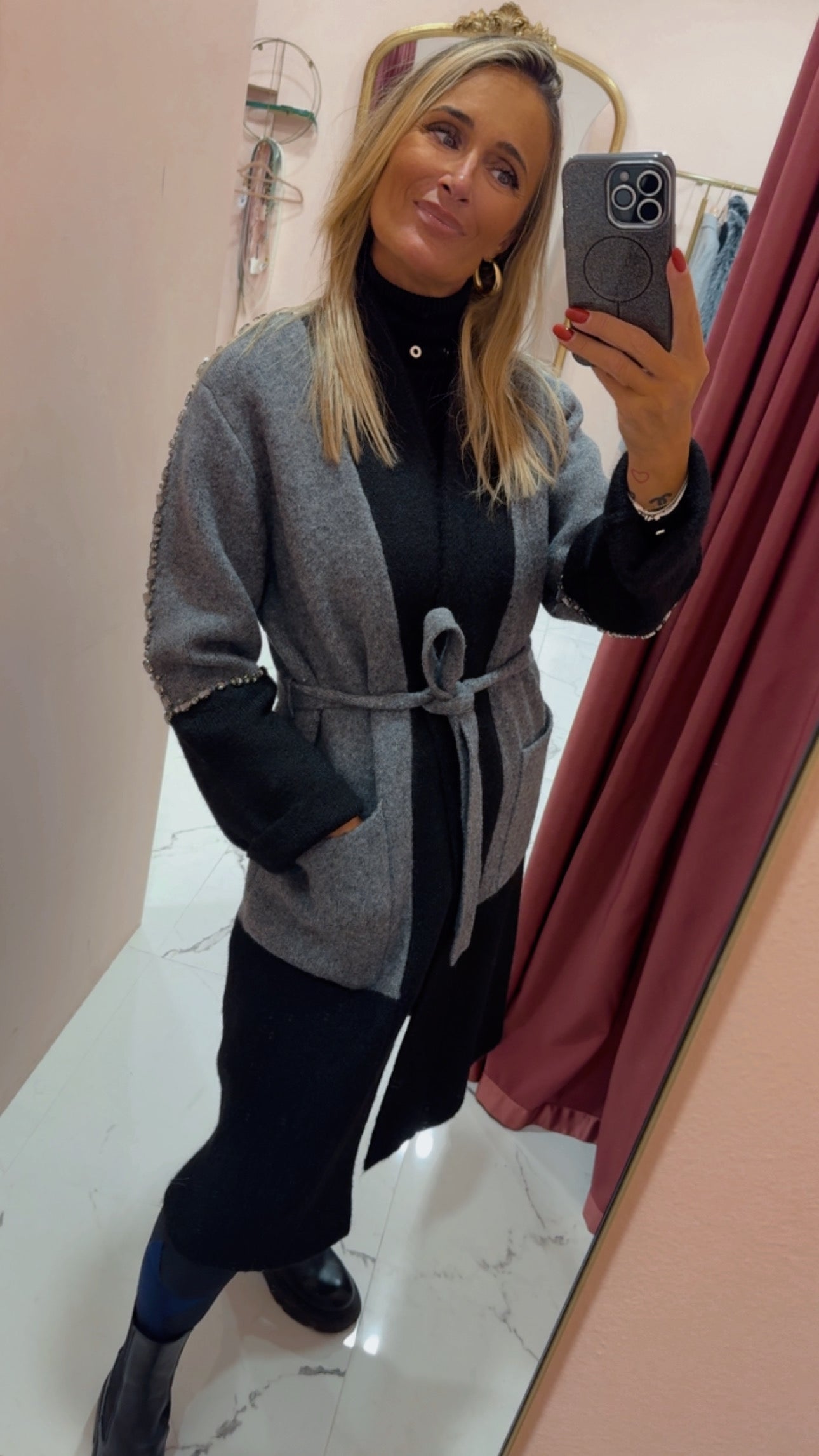 Cappotto maglia vicolo
