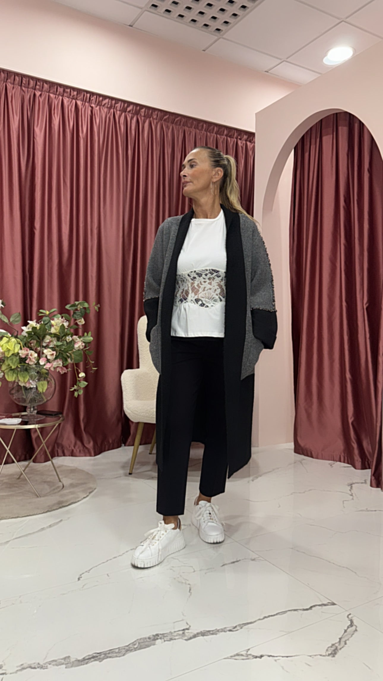 Cappotto maglia