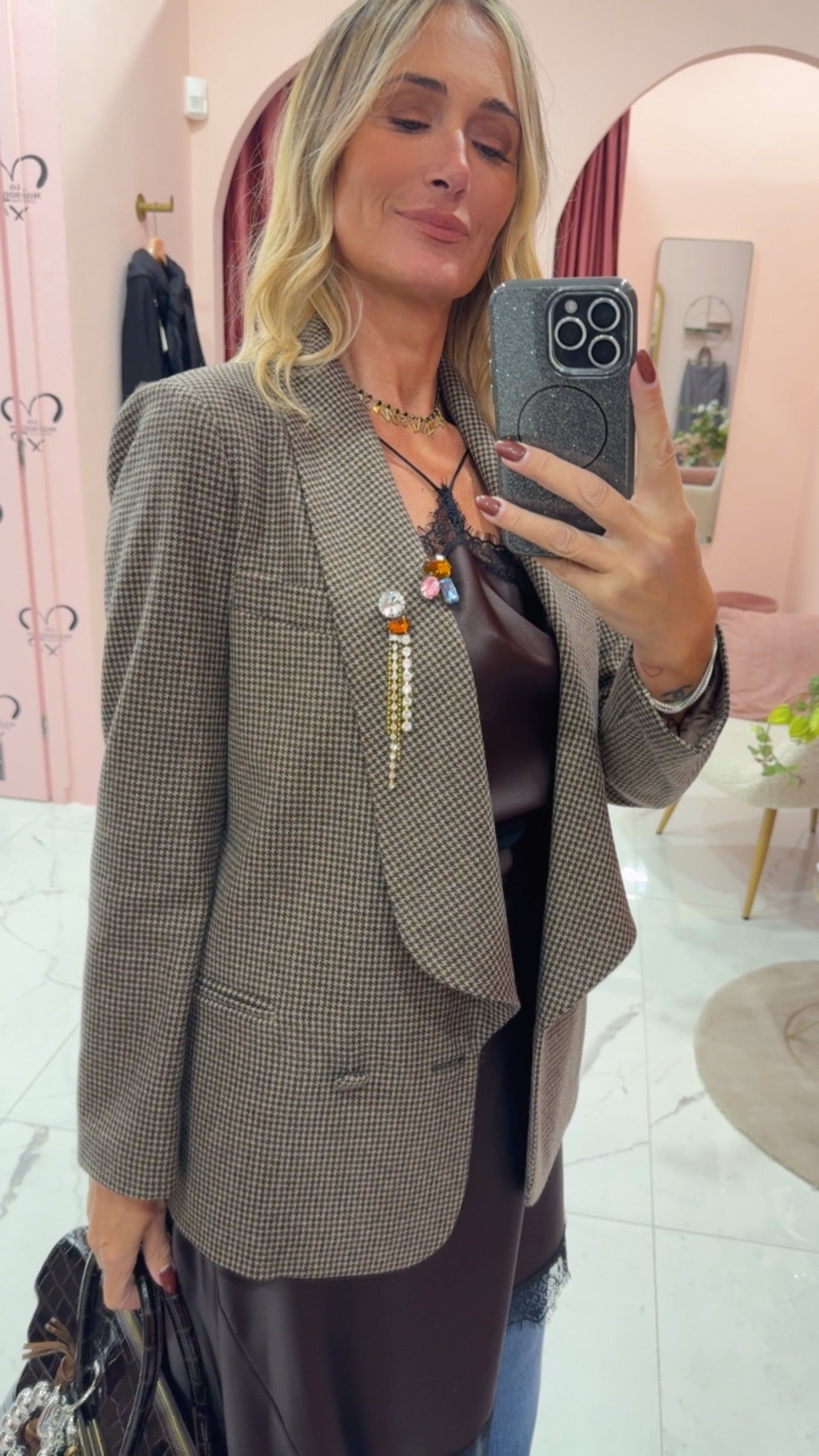 Giacca con spille