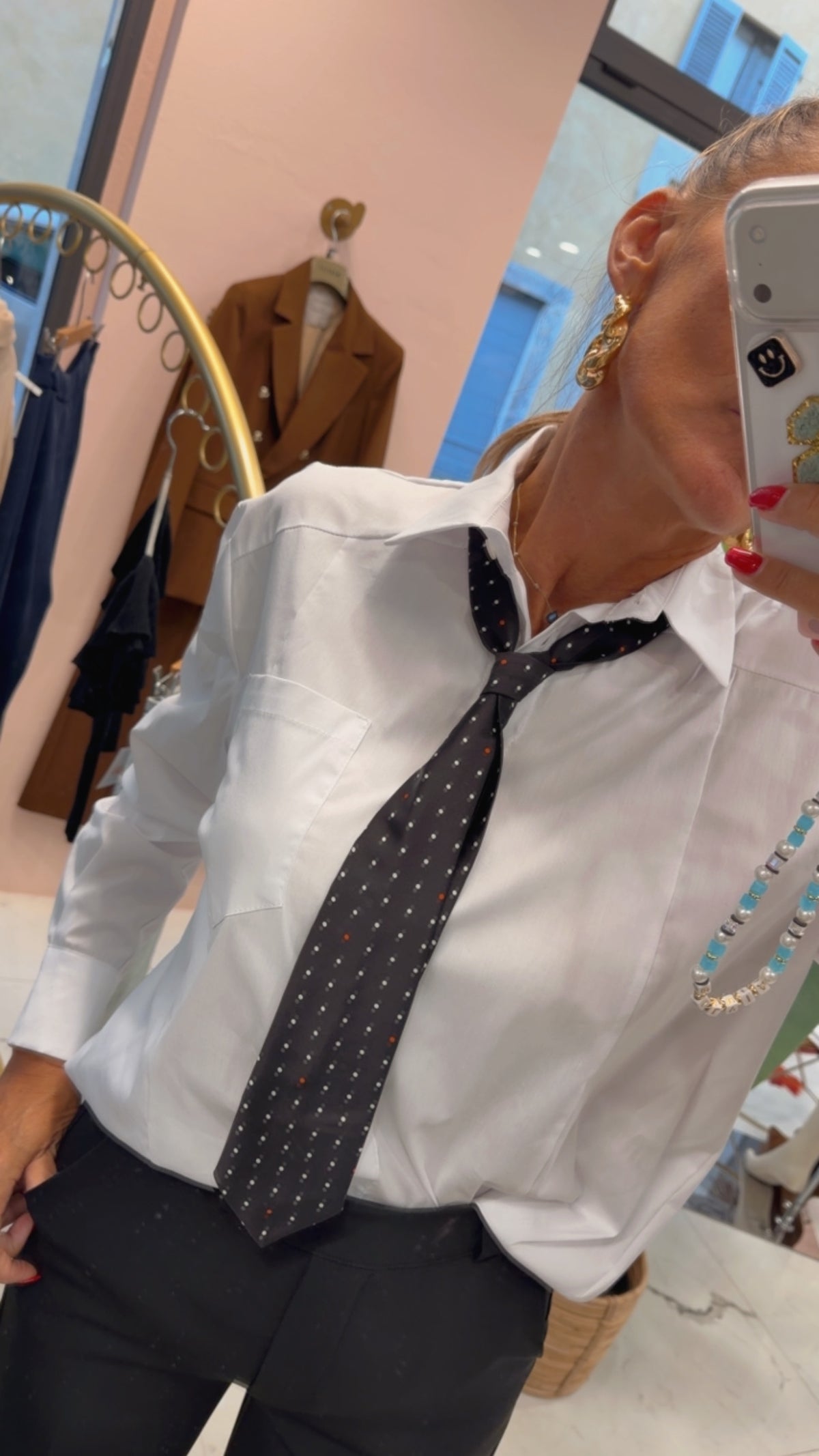 Camicia con cravatta Maryley