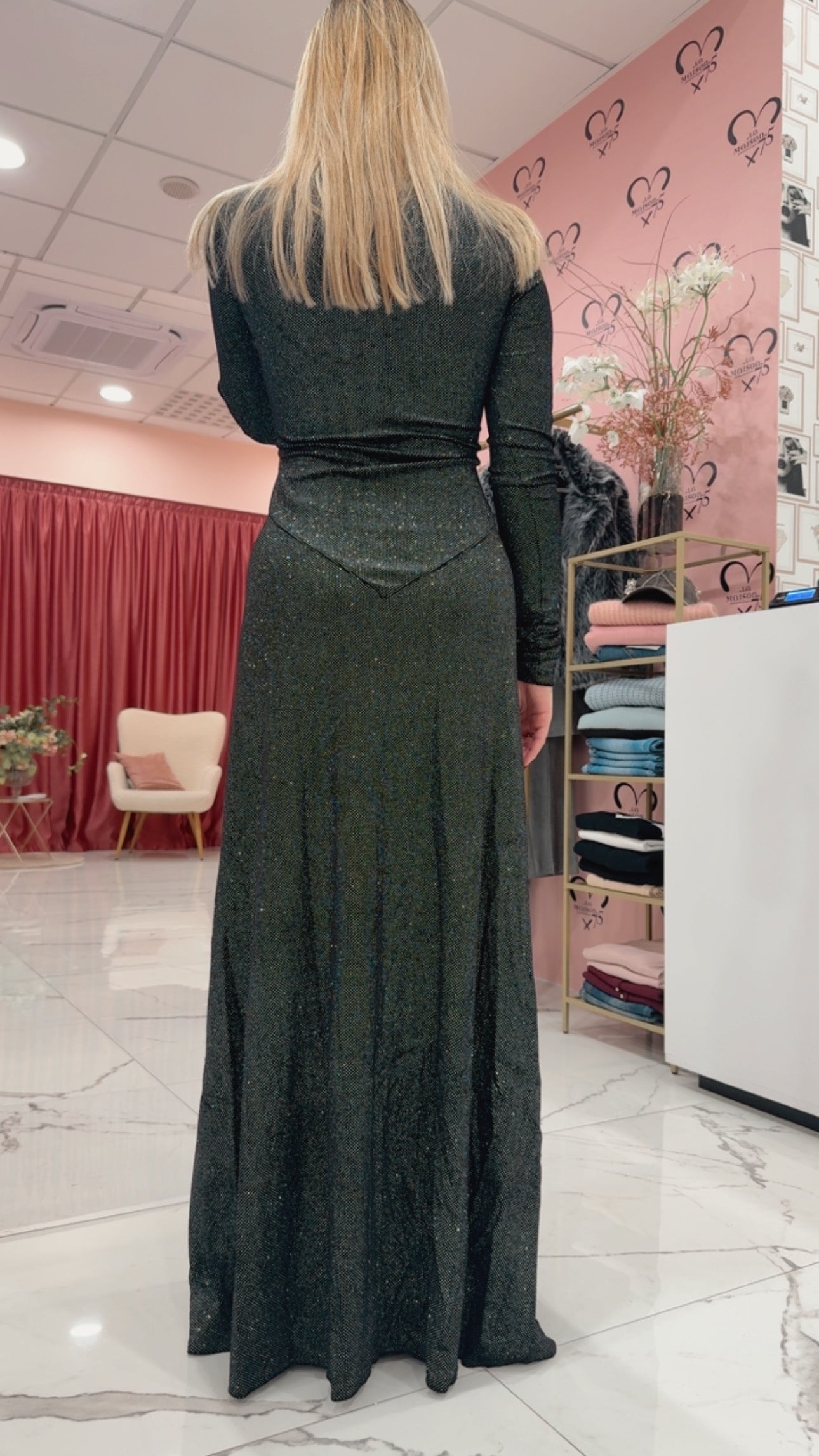 Abito lungo Denny Rose