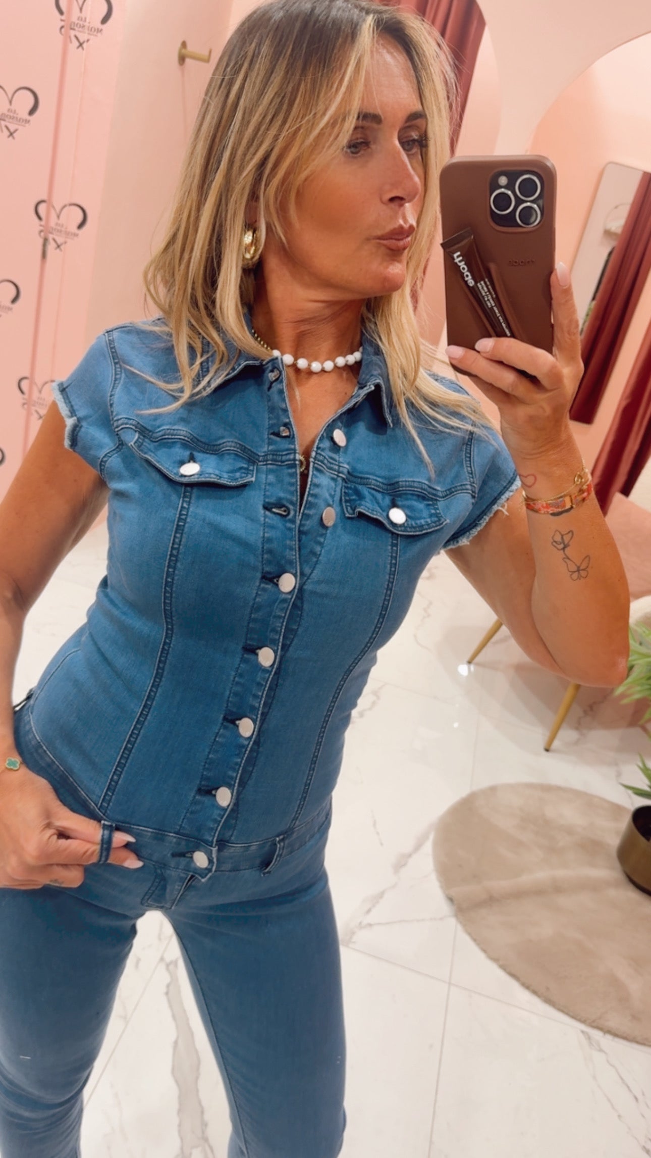 Tuta denim Met