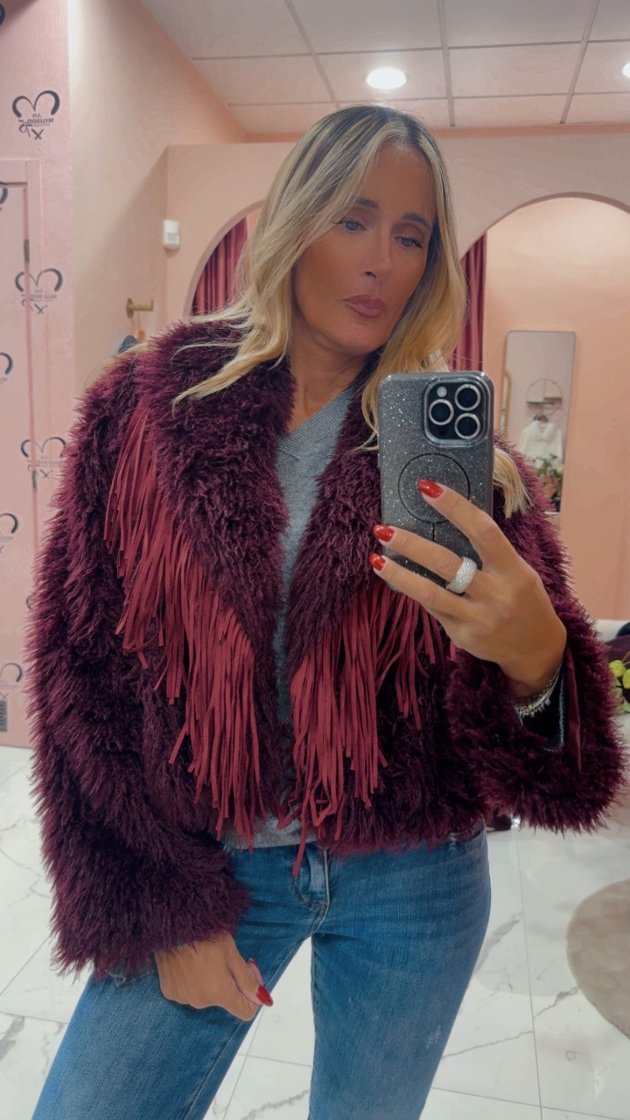 Pelliccia eco Le Voliere