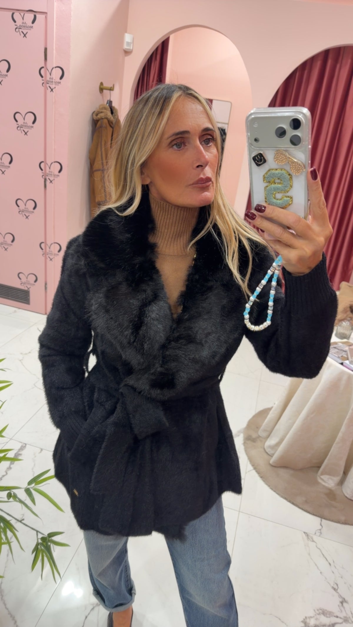 Cappotto maglia Pho