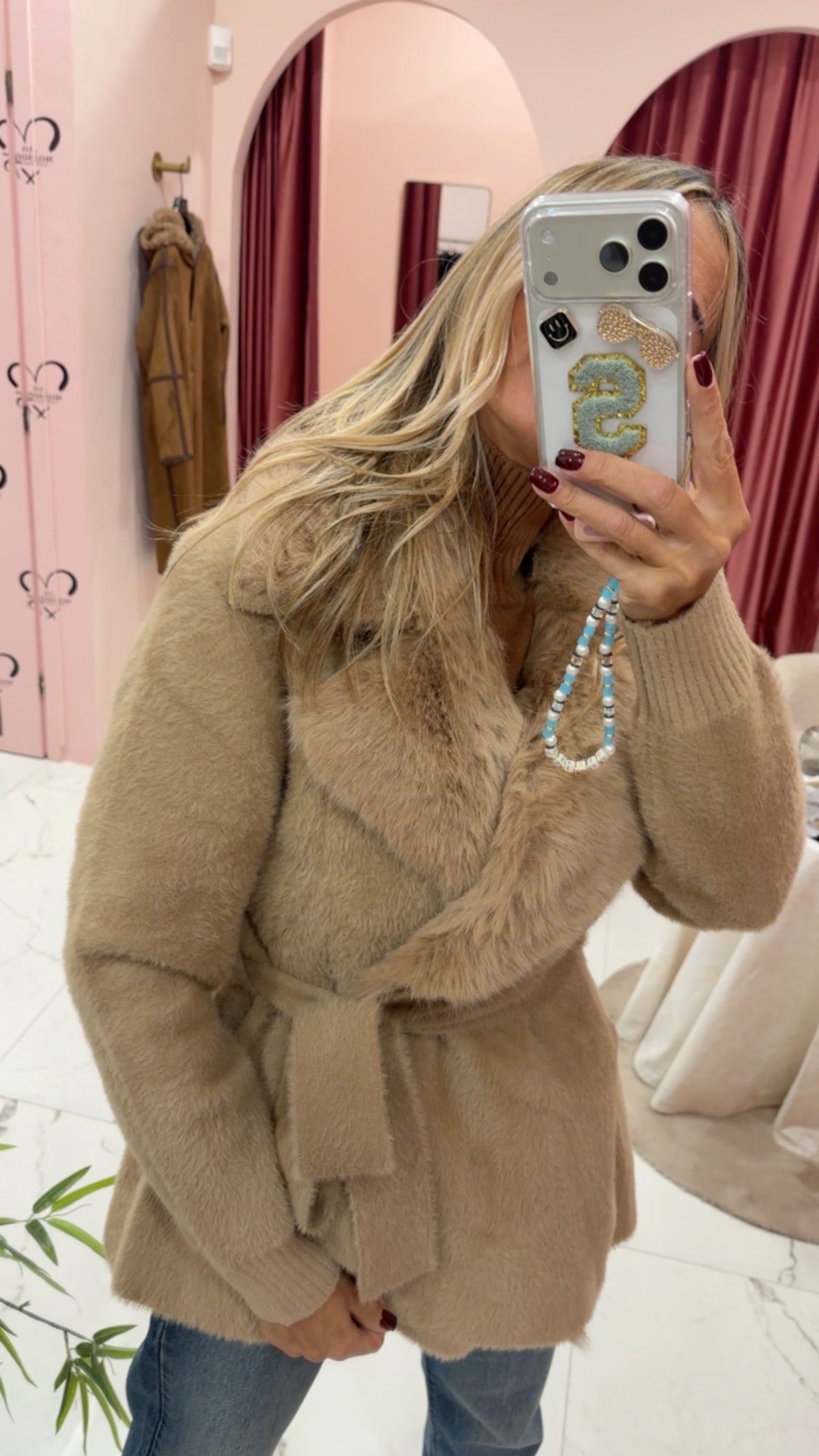 Cappotto maglia Pho