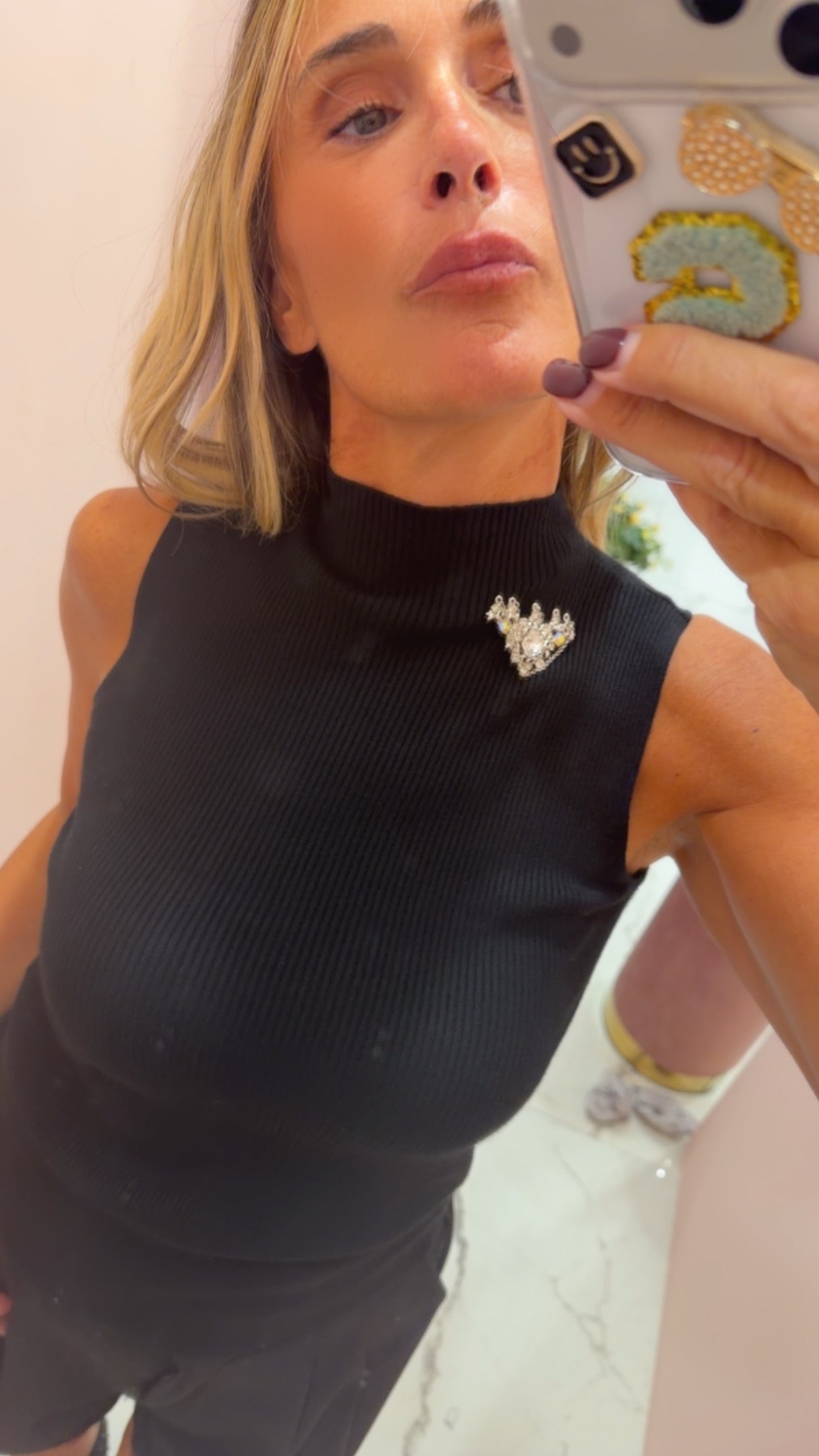 Maglia smanicata A rock