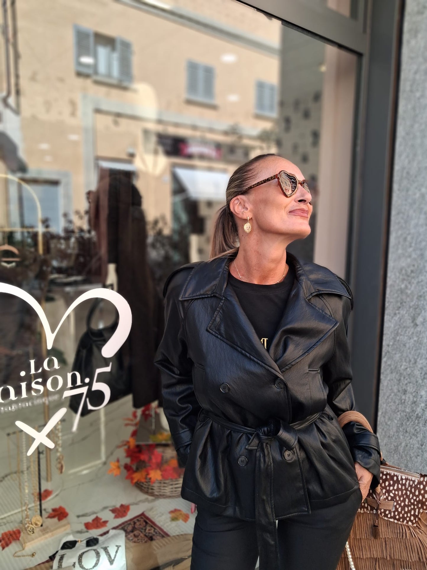 Giacca in pelle Dixie
