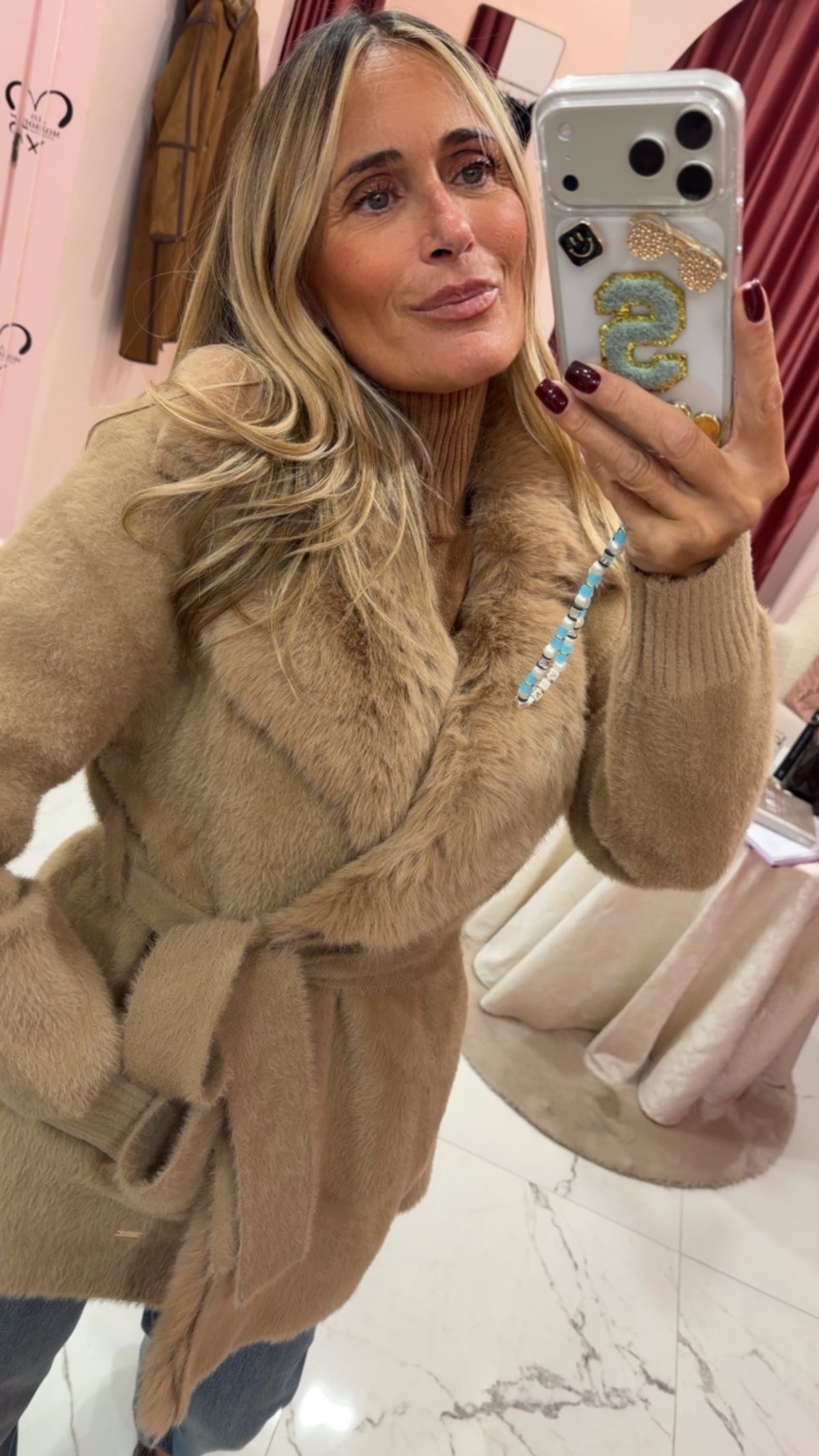 Cappotto maglia Pho