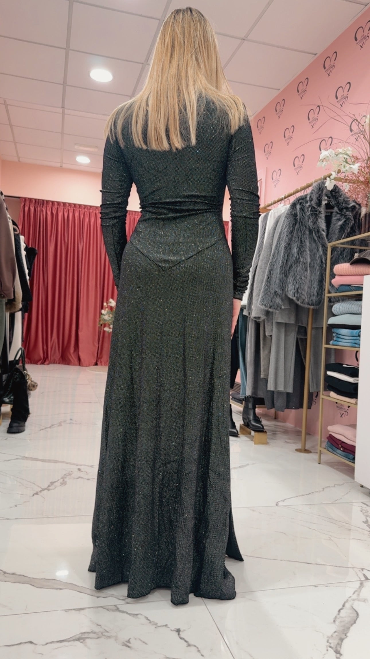 Abito lungo Denny Rose