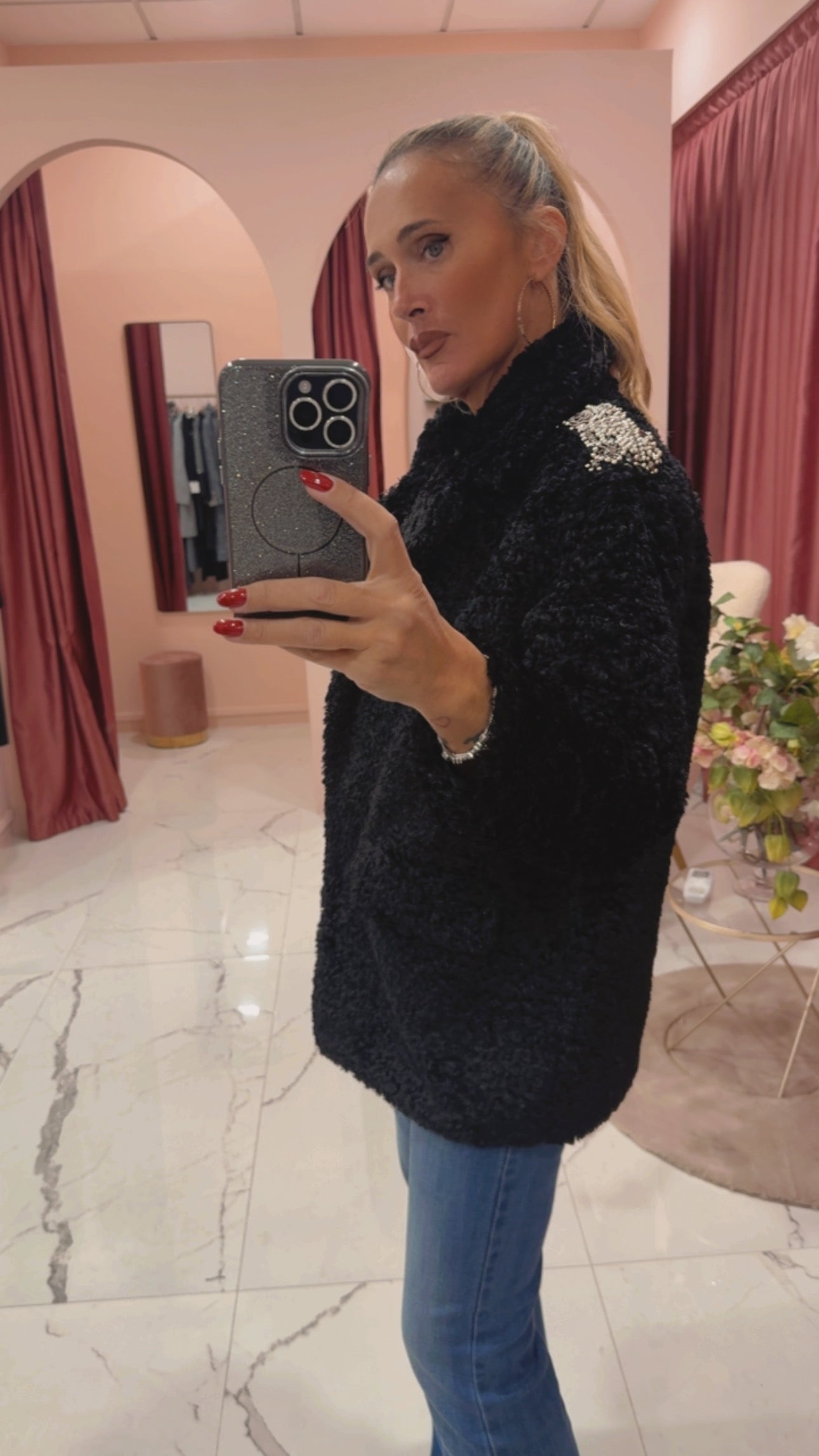 Giaccone eco con applicazioni