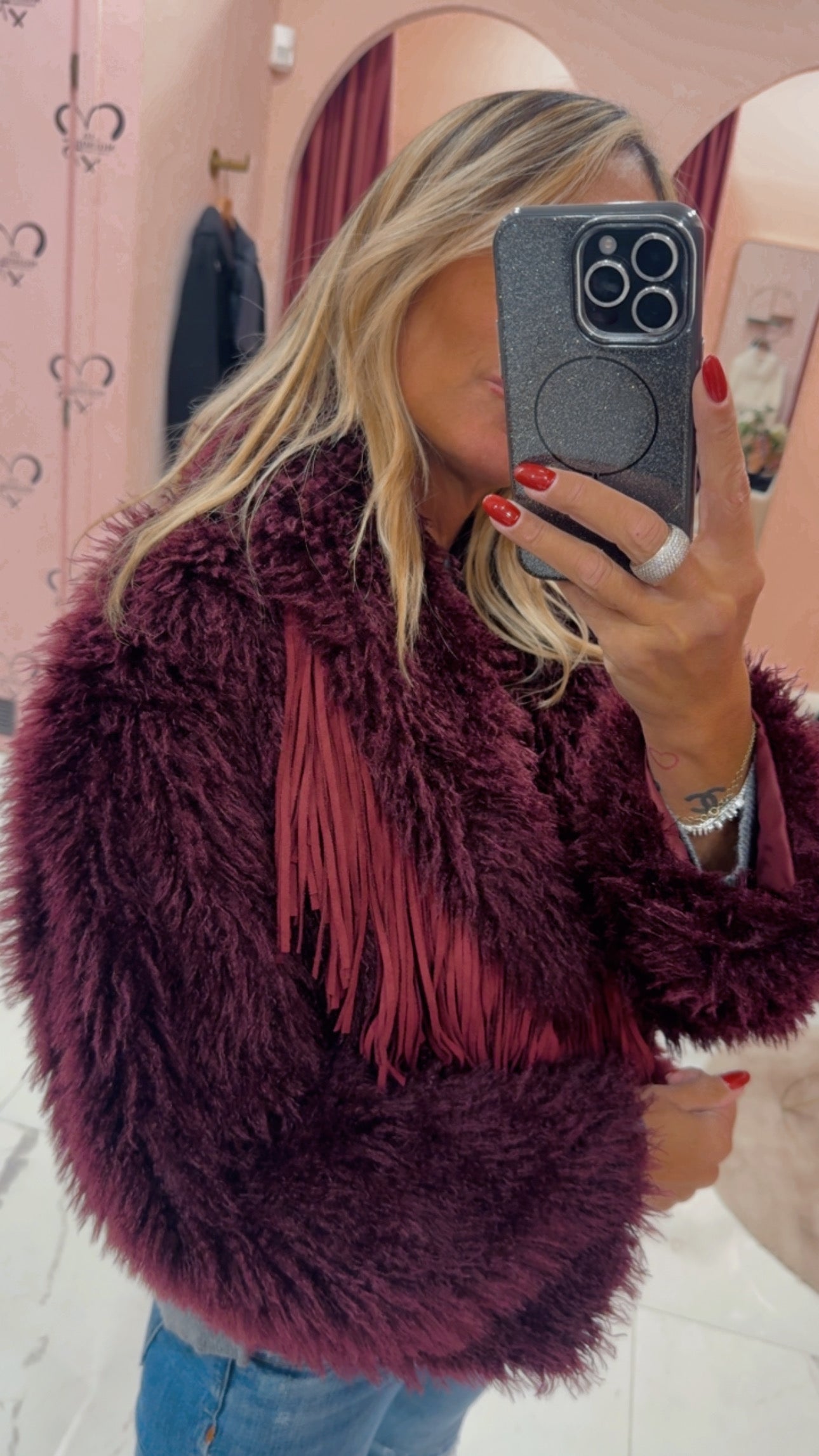 Pelliccia eco Le Voliere