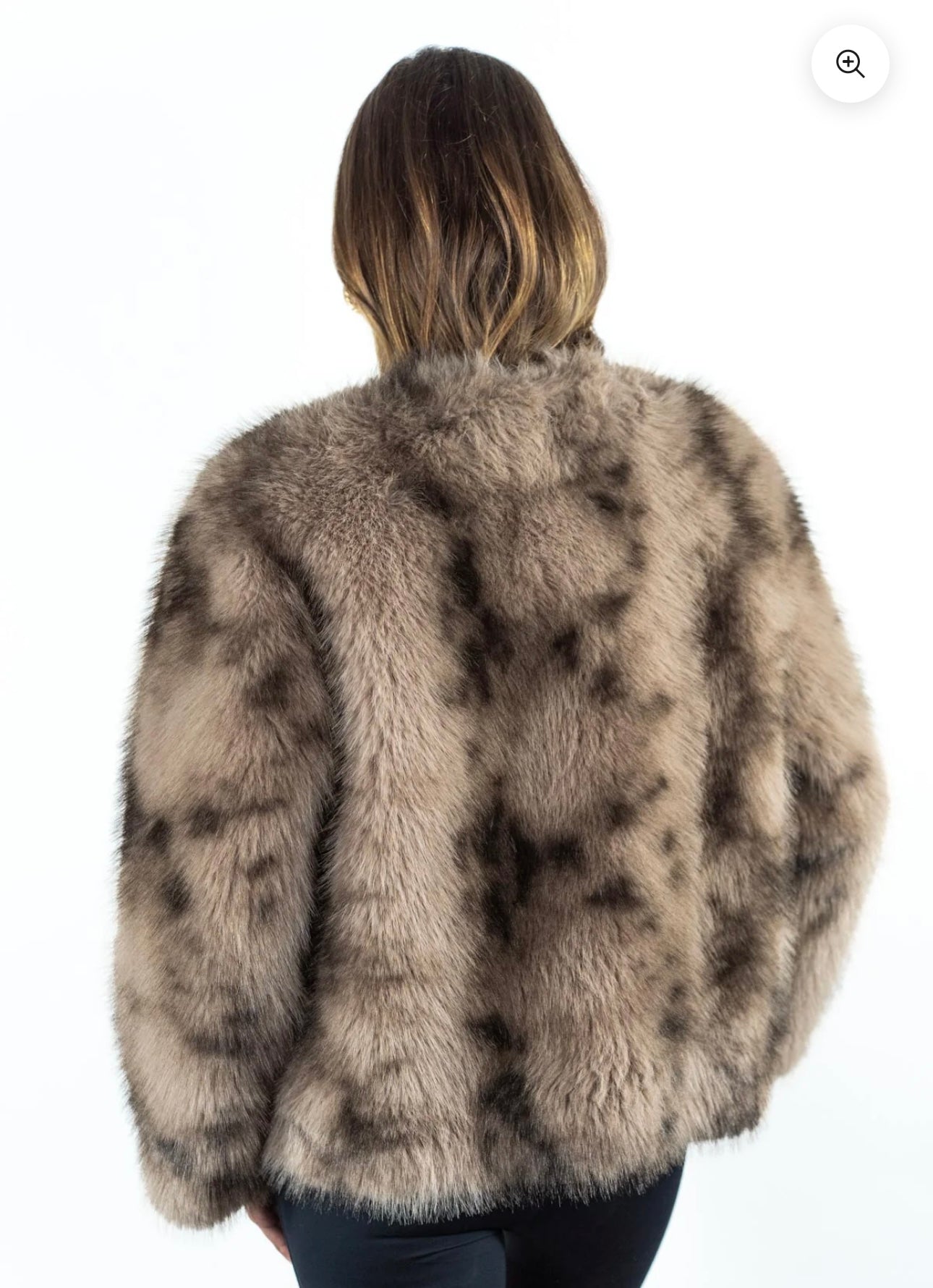 Giubbotto eco pelliccia