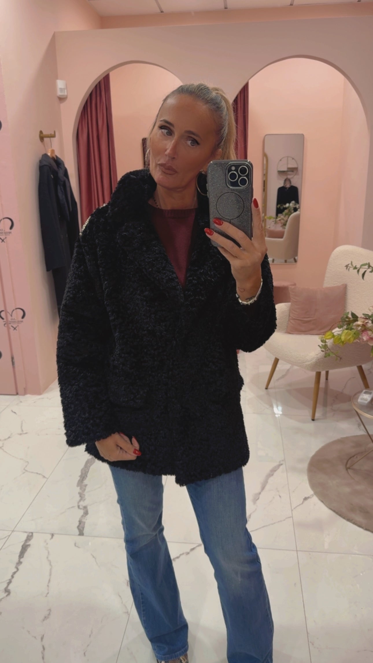 Giaccone eco con applicazioni