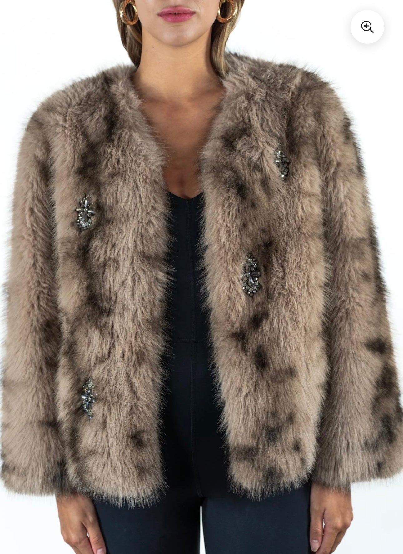 Giubbotto eco pelliccia