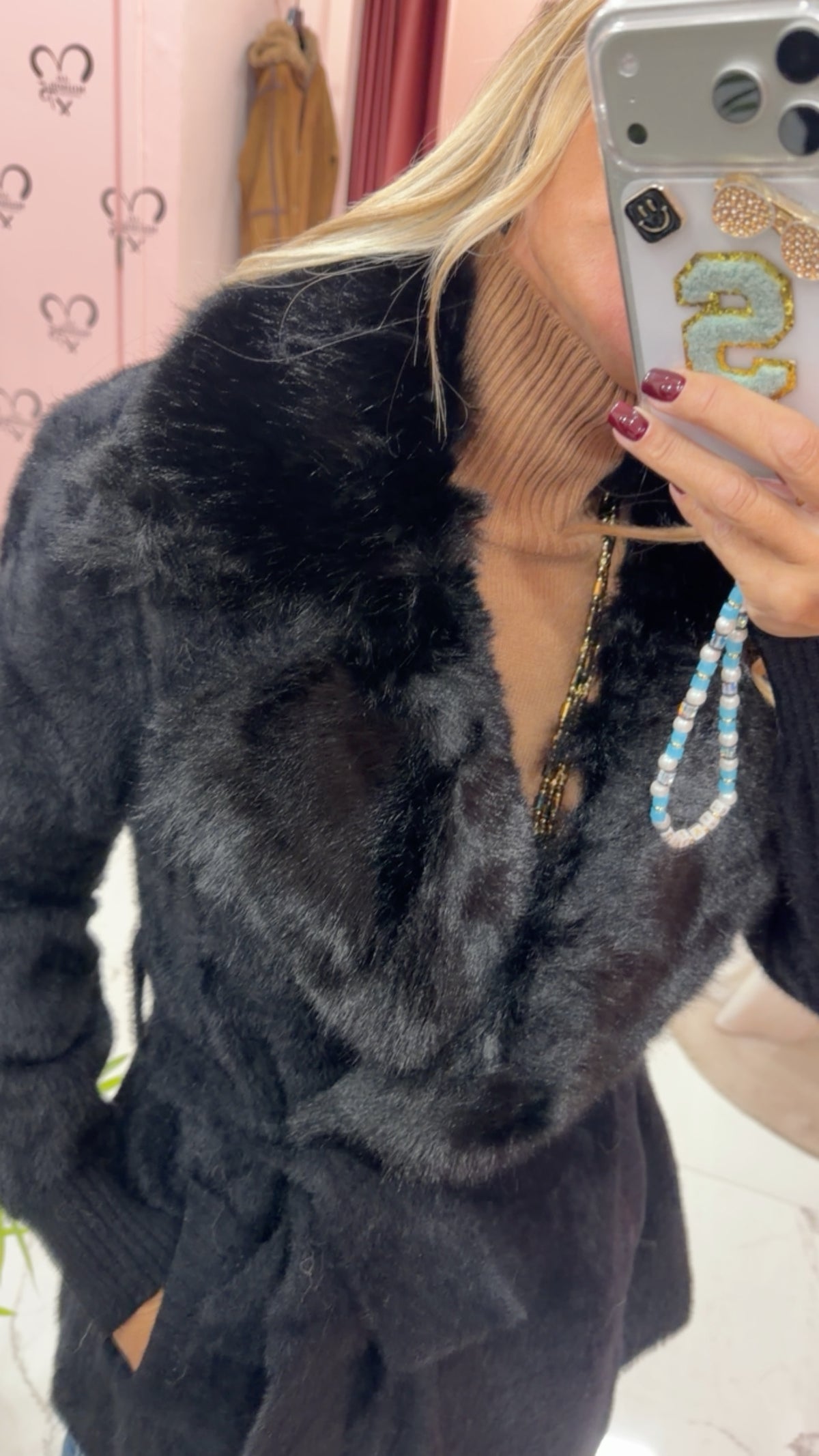 Cappotto maglia Pho