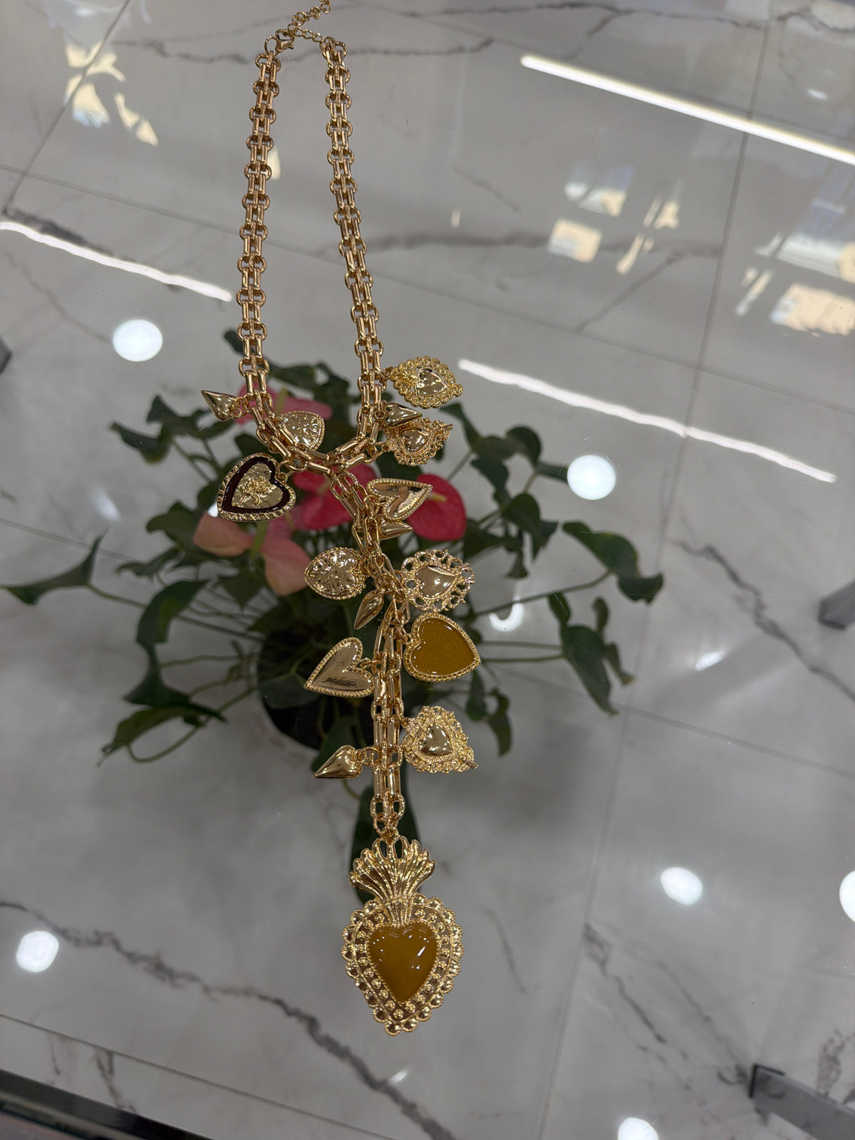 Collana cuori sacri