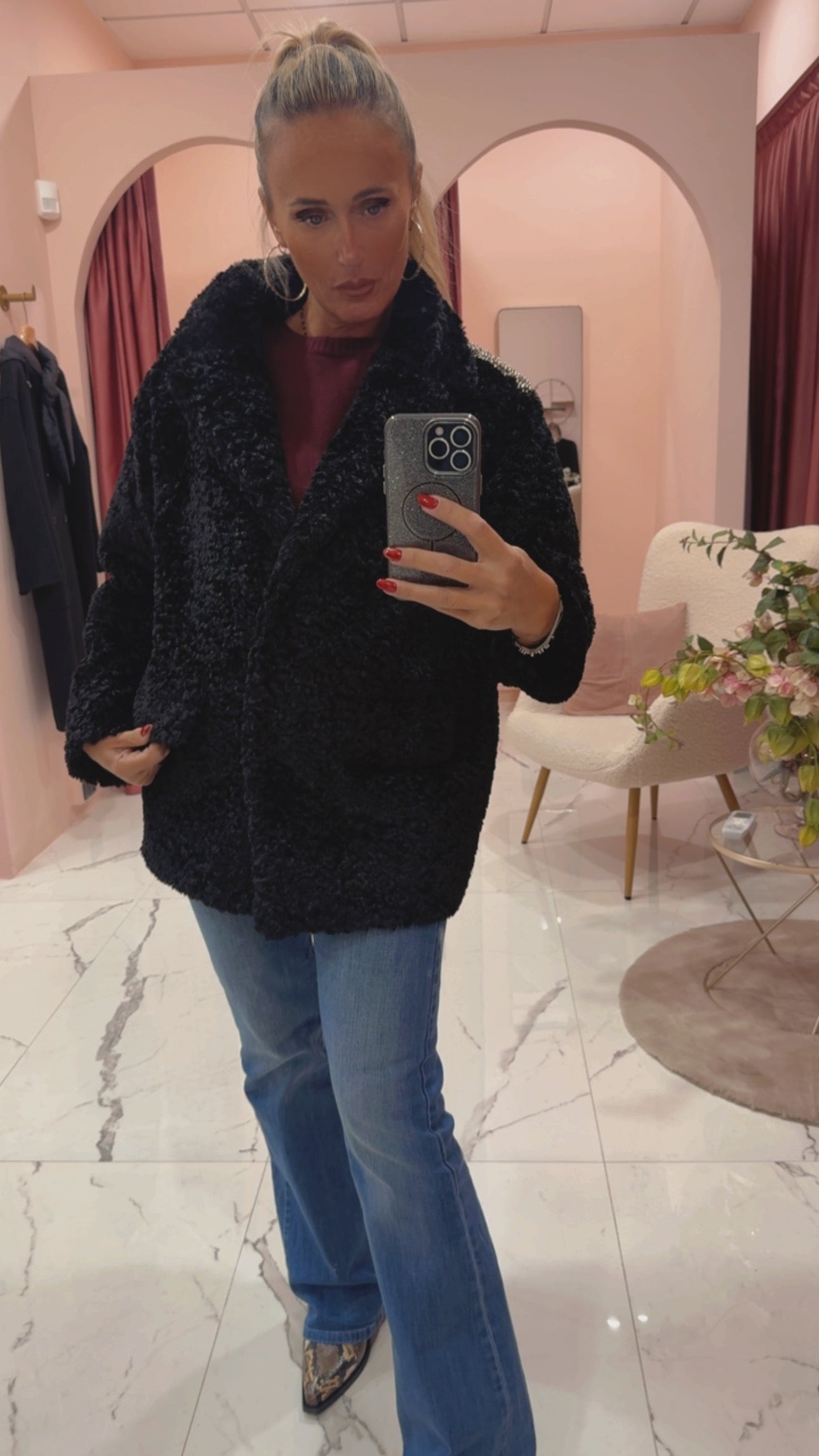 Giaccone eco con applicazioni