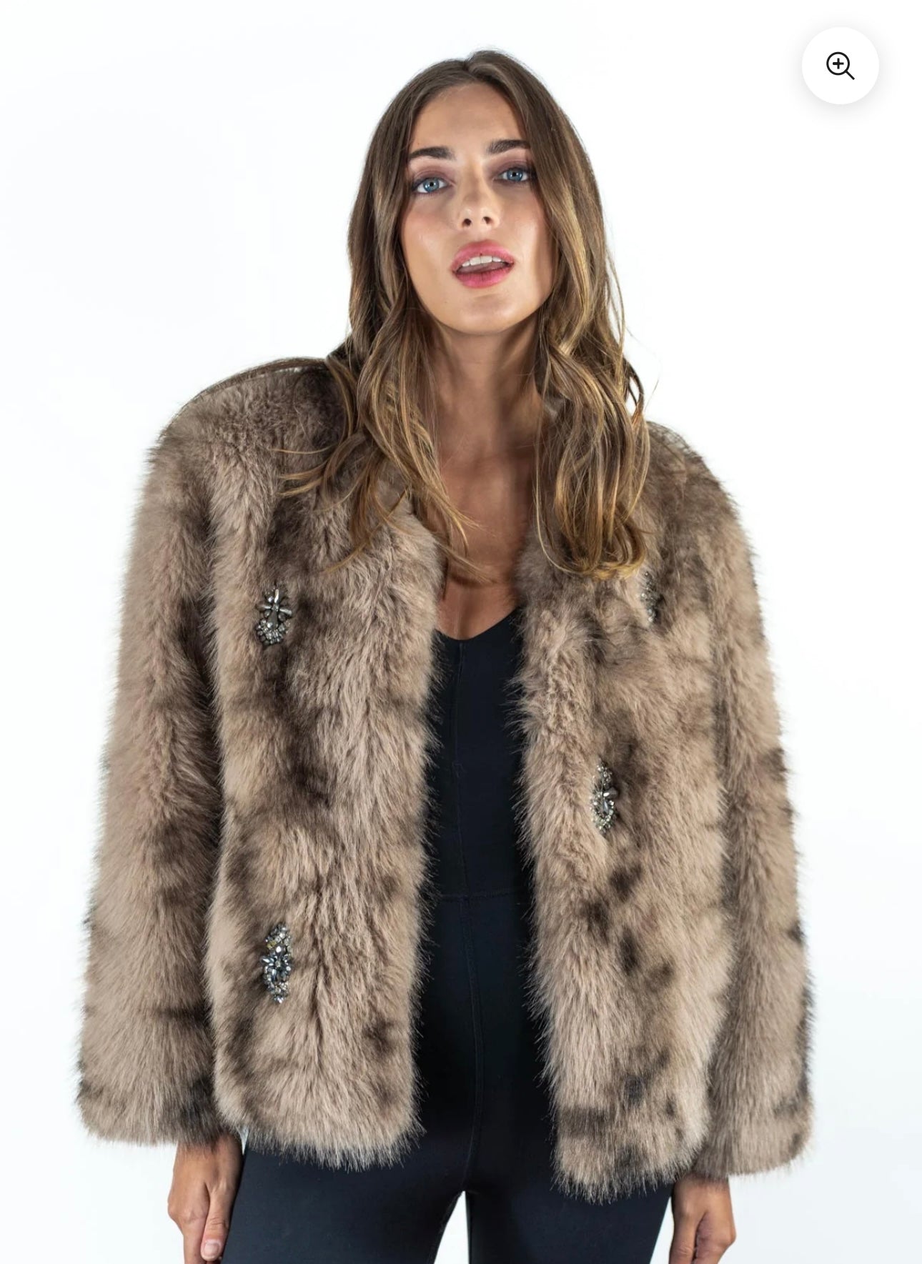 Giubbotto eco pelliccia