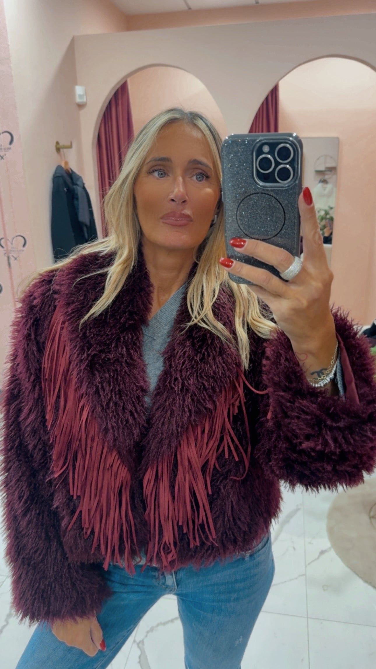 Pelliccia eco Le Voliere