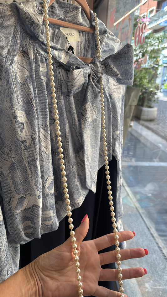 Collana perle lunghe