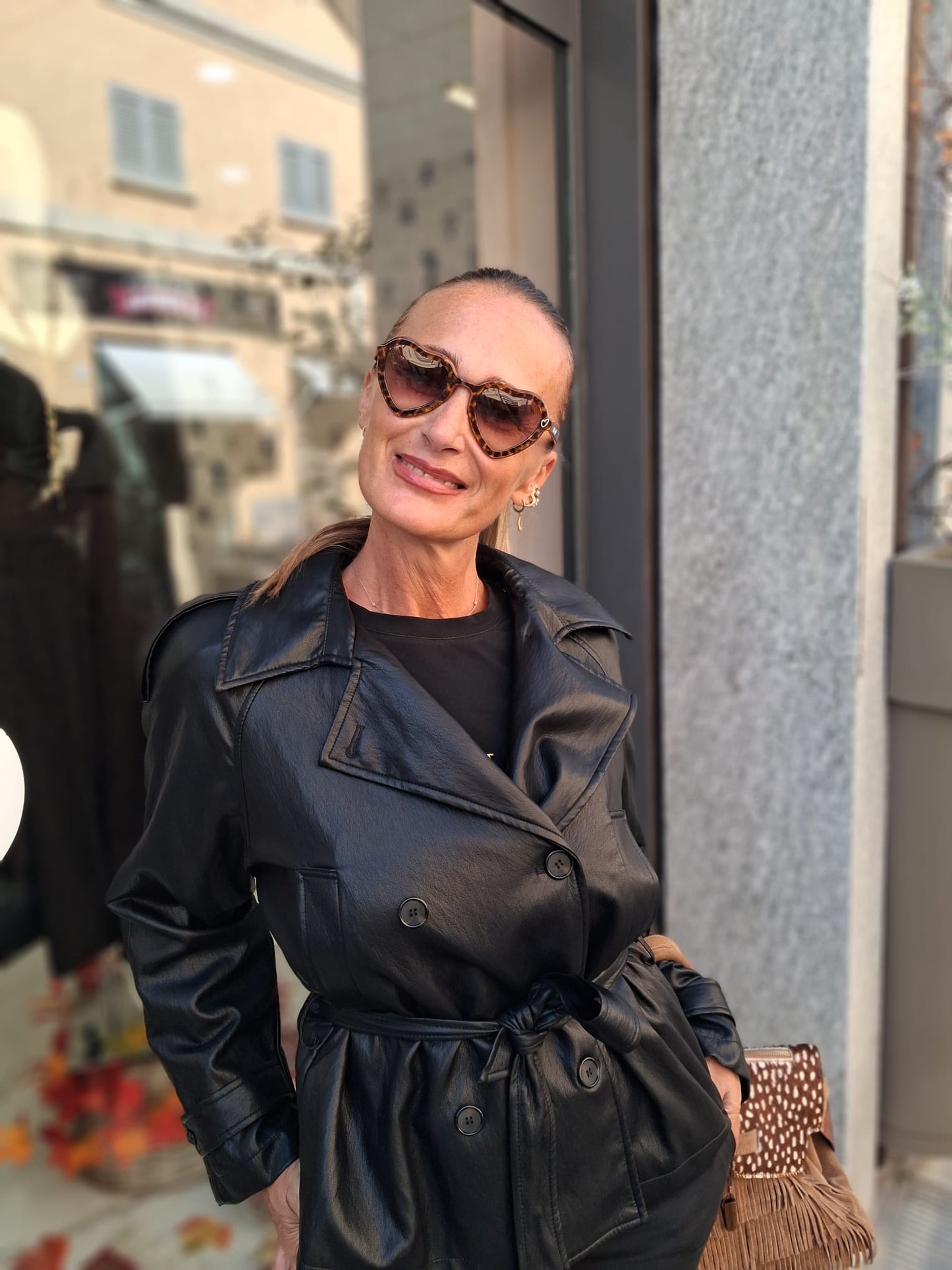Giacca in pelle Dixie