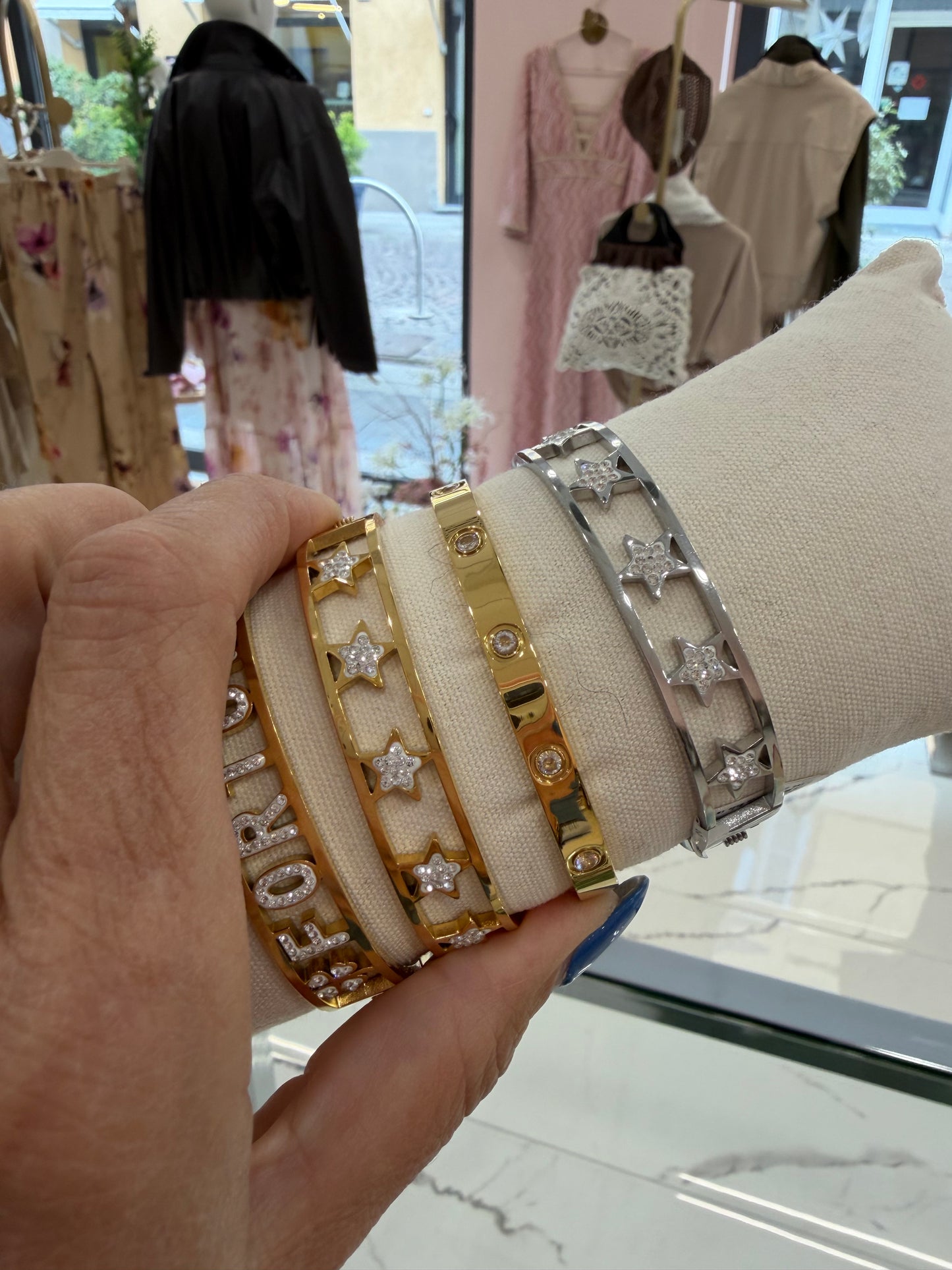 Bracciali a molla