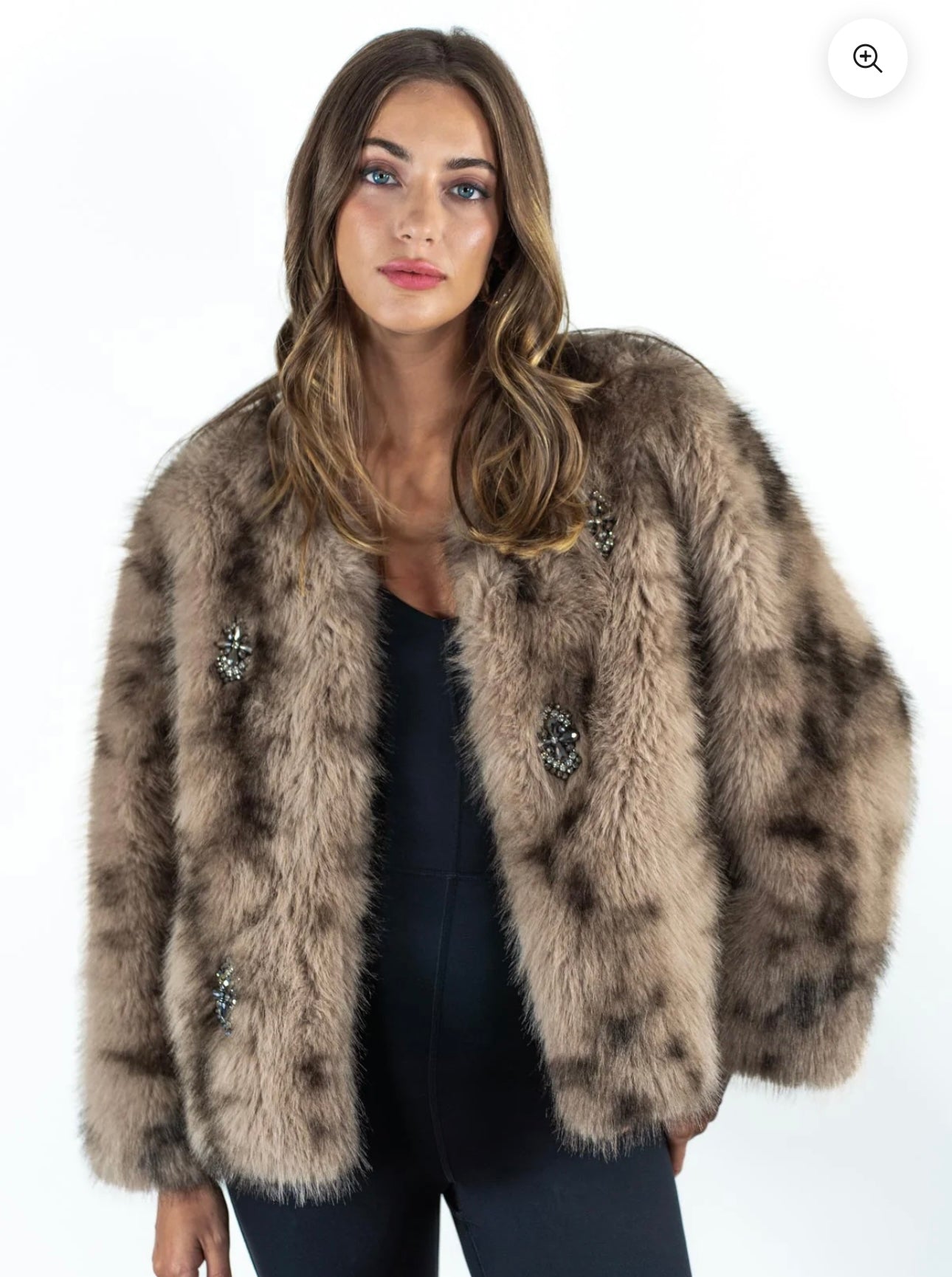 Giubbotto eco pelliccia