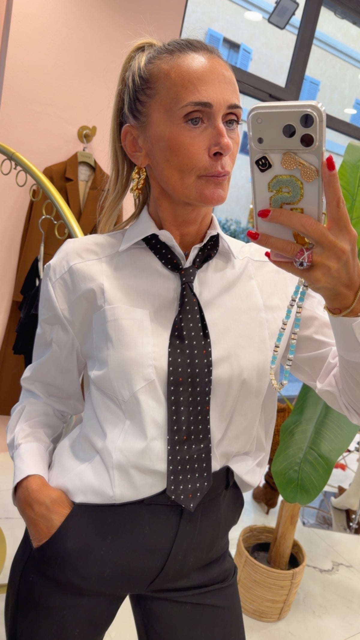 Camicia con cravatta Maryley