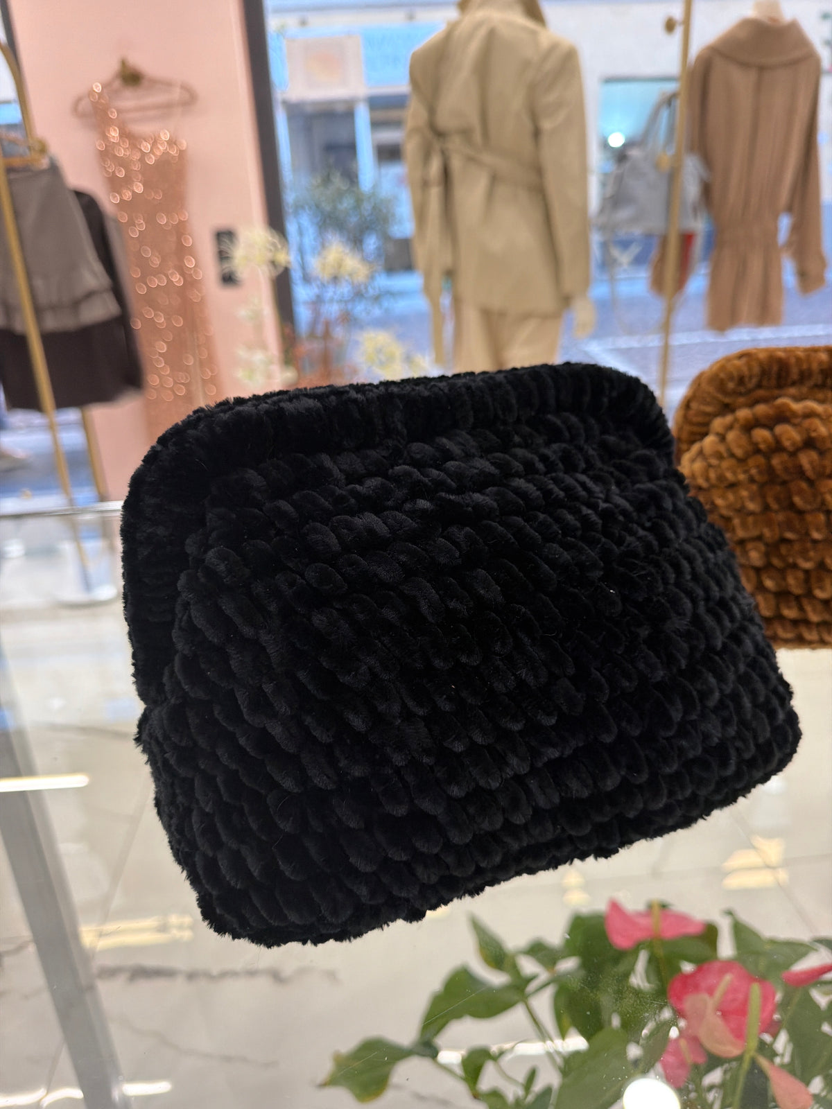 Borsa clach in velluto