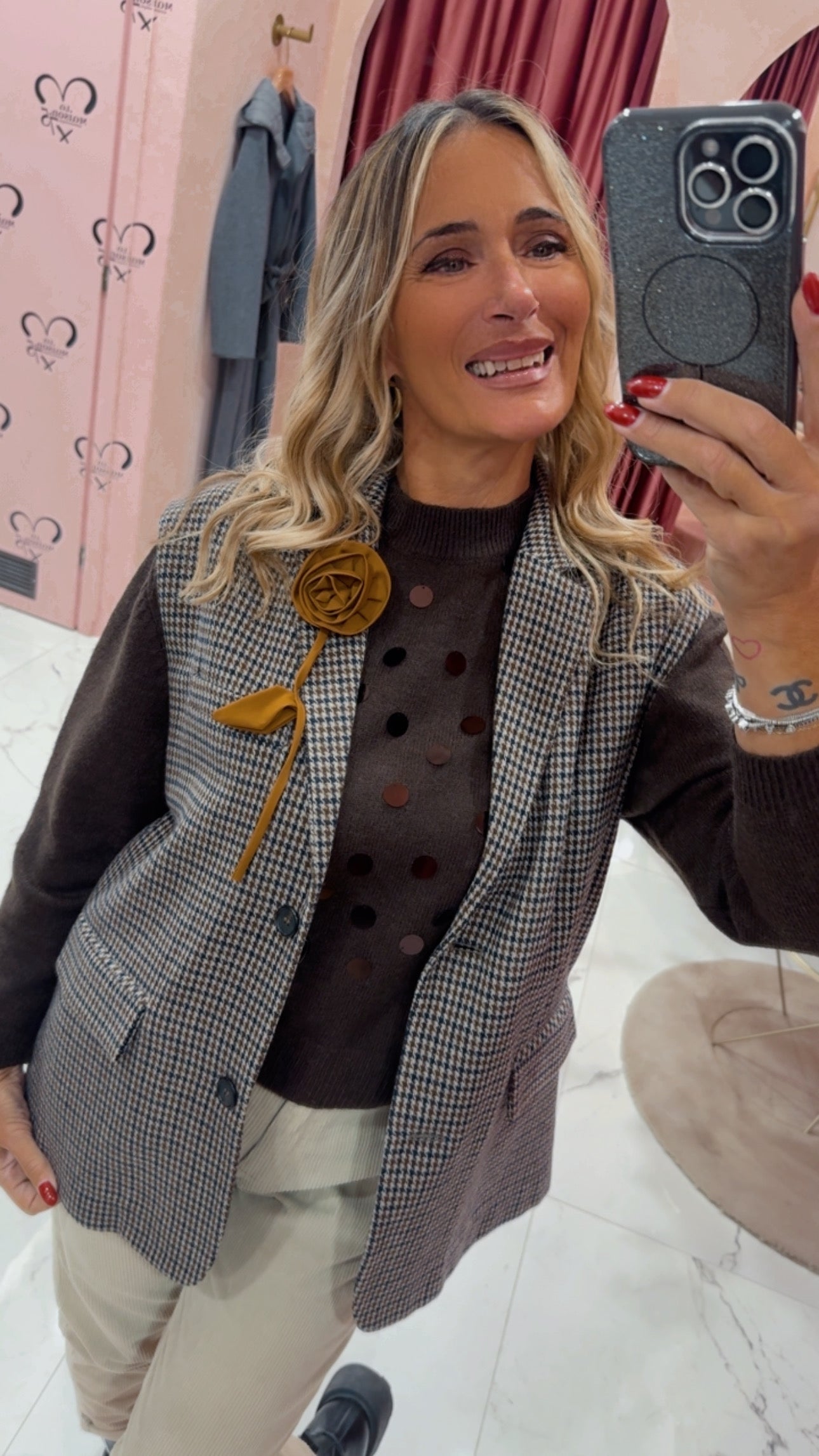 Gile’con spilla  Dixie