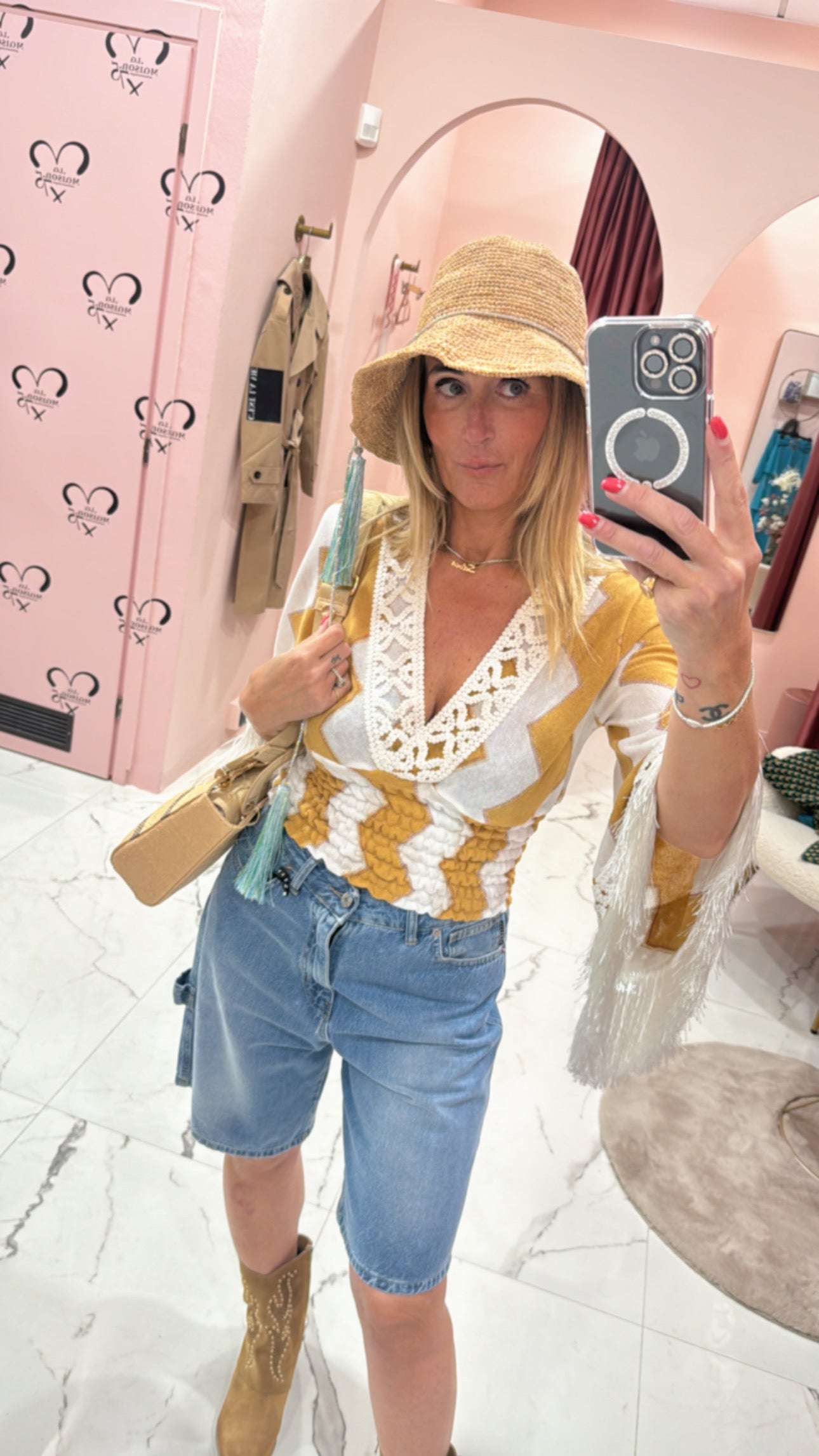 Bermuda jeans Haveone