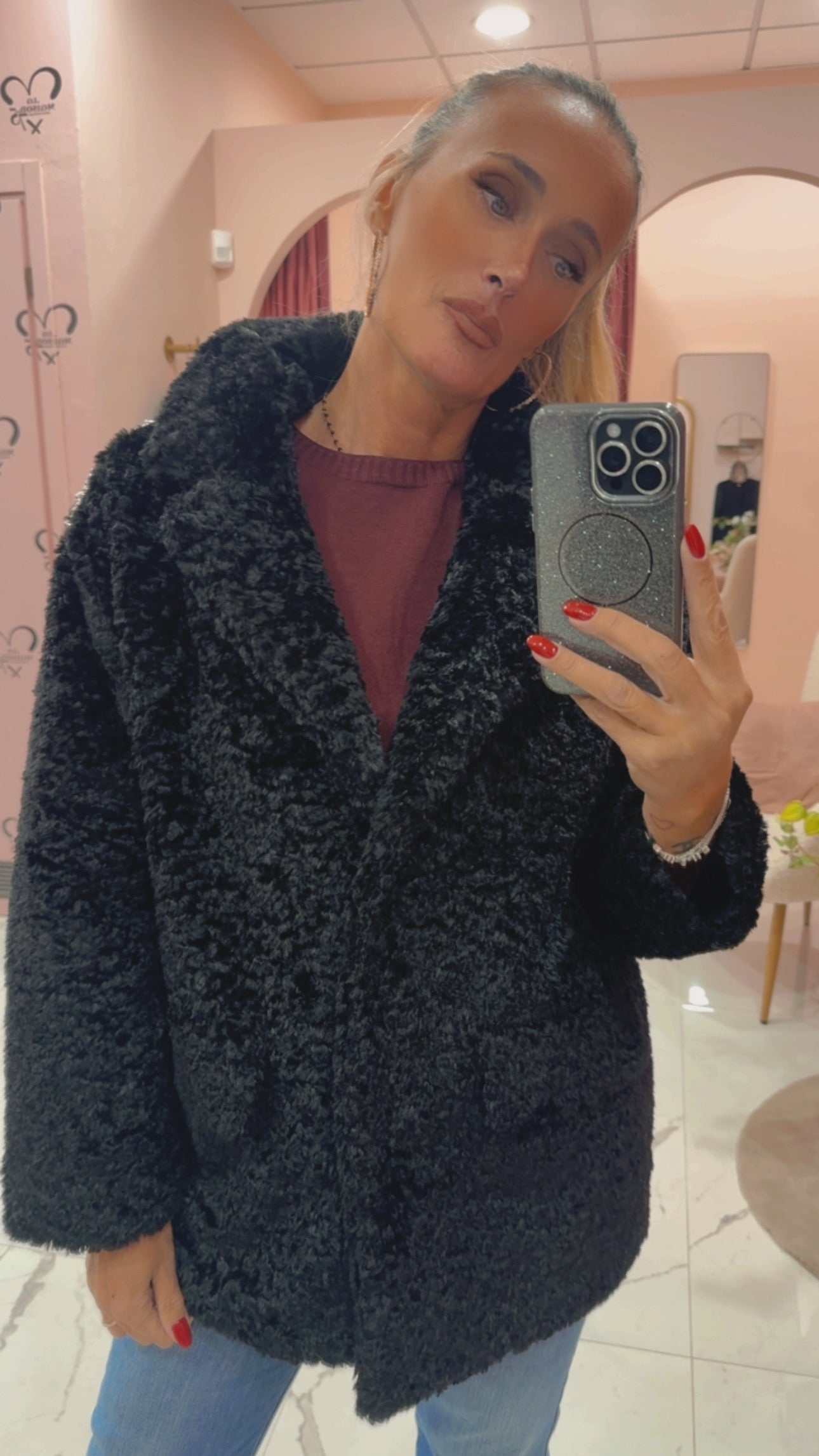 Giaccone eco con applicazioni