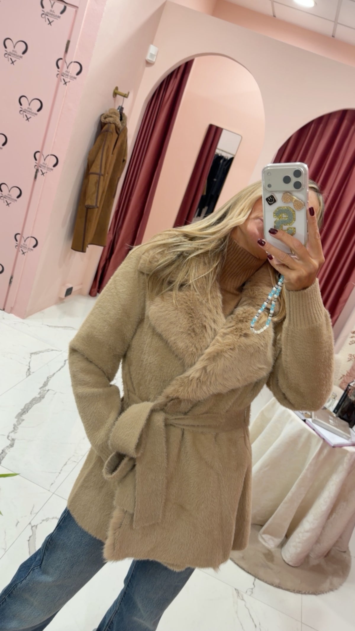 Cappotto maglia Pho